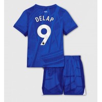 Chelsea Liam Delap #9 Domáci Detský futbalový dres 2025-26 Krátky Rukáv (+ trenírky)